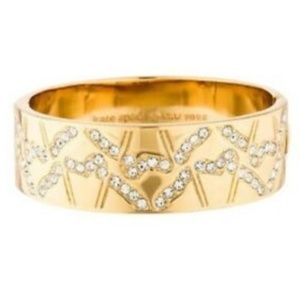 KATE SPADE- GARDEN GROVE DRAGONFLY HINGED BANGLE
